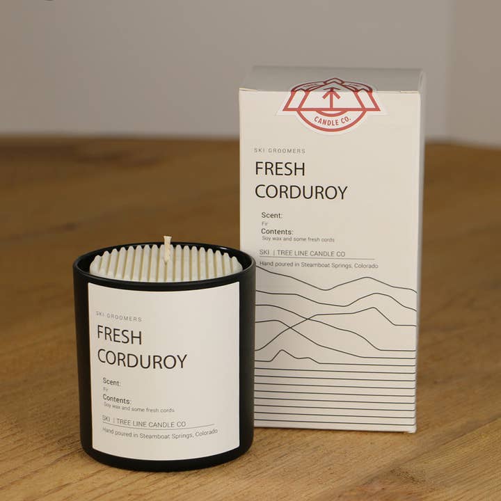 Tree Line Candle Co - Wholesale Jar/Filled Candle - Fresh Corduroy