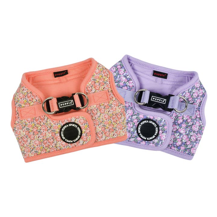KEALOHA STEP IN DOG HARNESS FLORAL for wholesale by Puppia International Inc.
