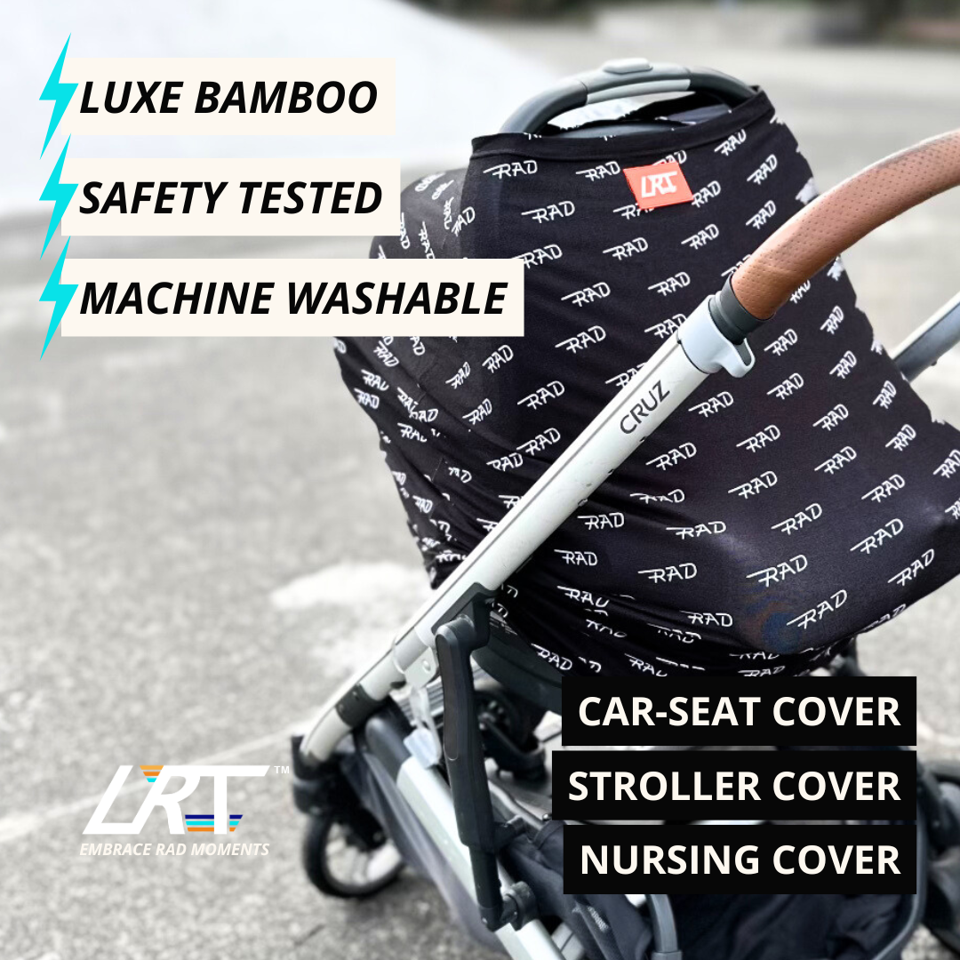 Little Rad Things - Wholesale Car seat cover – Kids & baby - Infant, Newborn, Baby Multi-Use Car Seat Cover - Midnight6