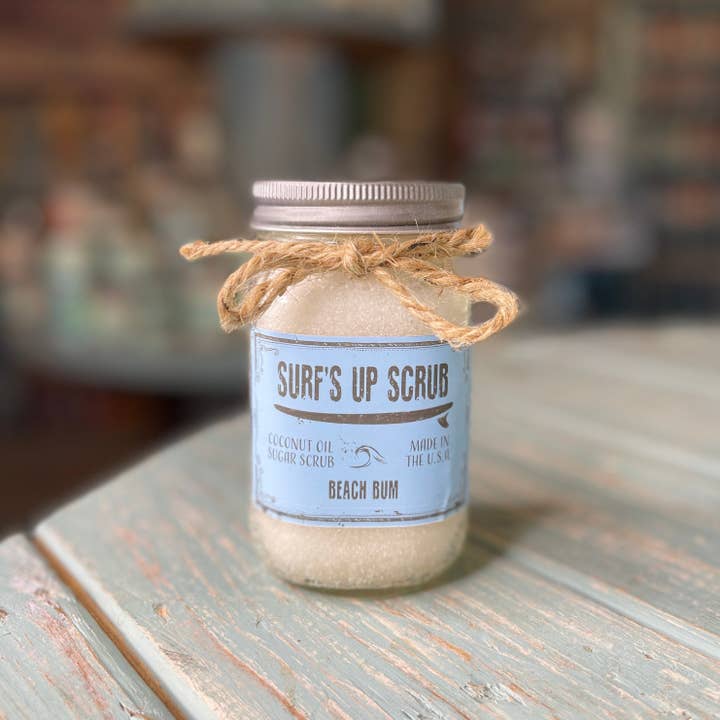 Surfs Up Candle - Wholesale Body Scrub/Exfoliant - Beach Bum Sugar Scrub1
