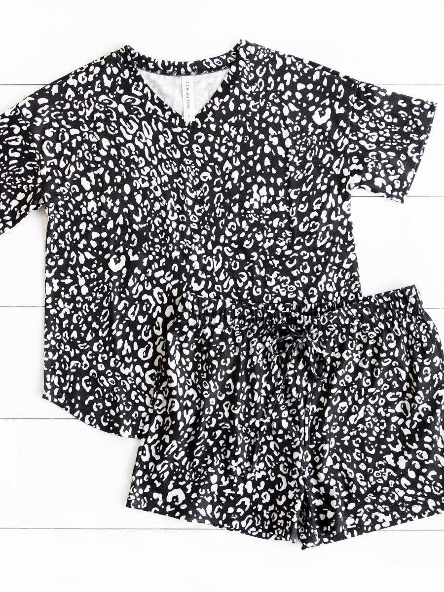 Tickled Teal - Wholesale Sleepwear Set - Women's - Brandi Sleep Set0