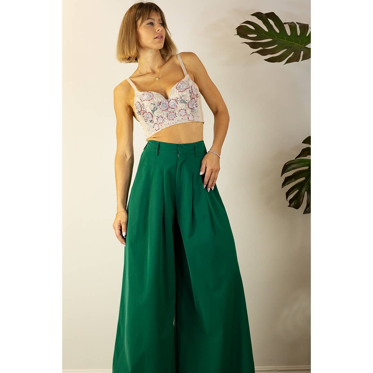 NUDE RHINESTONE BUSTIER for wholesale on Faire4