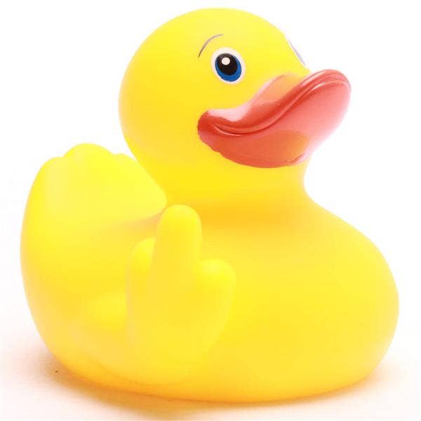 Duckshop - Wholesale Bath Toy - Baby - Duck You Rubber Duck - Middle Finger Rubber Duck4