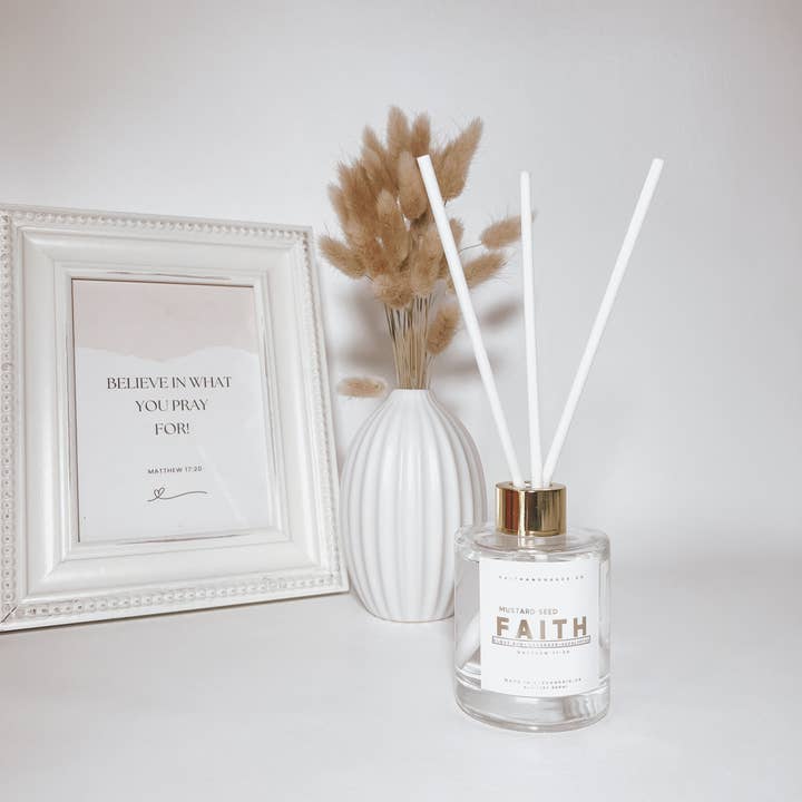 Mustard Seed Faith Diffuser for wholesale by faithandgrace.co