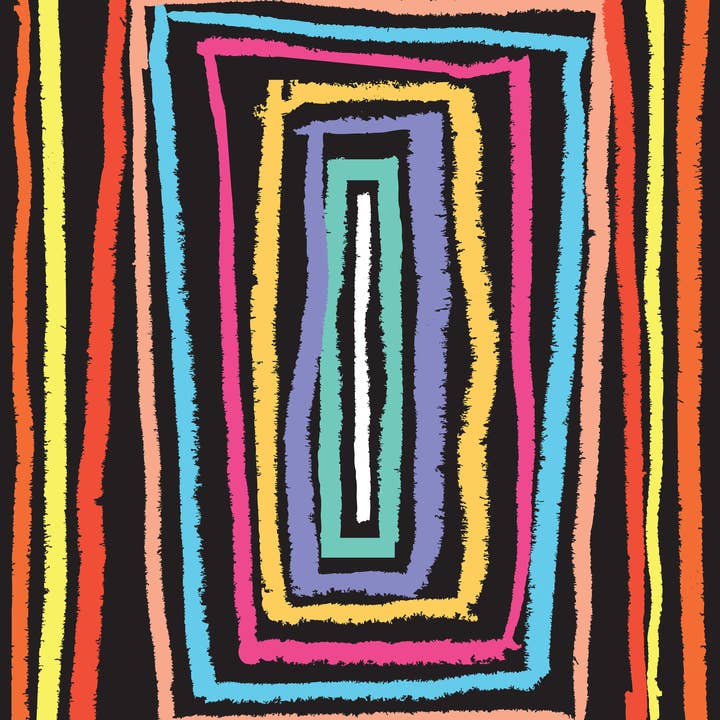 'Colour Blocks' Giclée Print for wholesale by RUDE