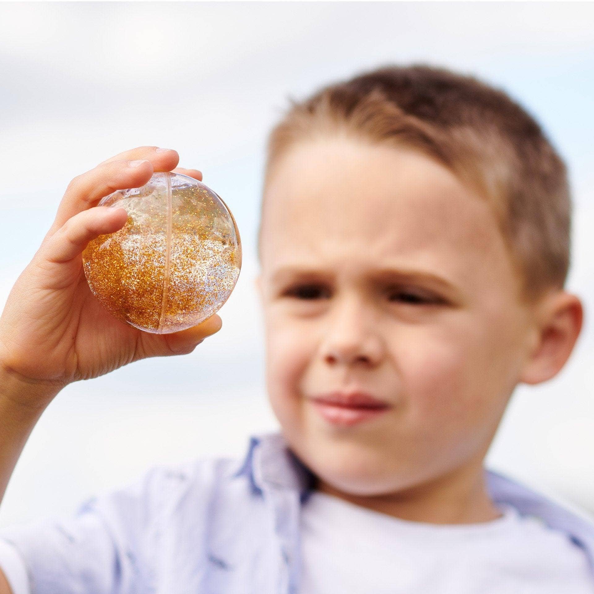 Commotion – wholesale Sensory ball – Baby – Sensory Rainbow Glitter Balls - Pk71