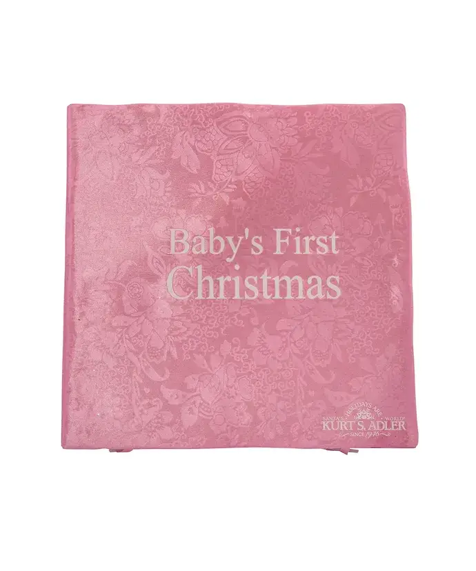 Kurt S. Adler, Inc. - Wholesale Ornament Set - NOBLE GEMS GLASS BABY GIRL ORNAMENT SET 4P2