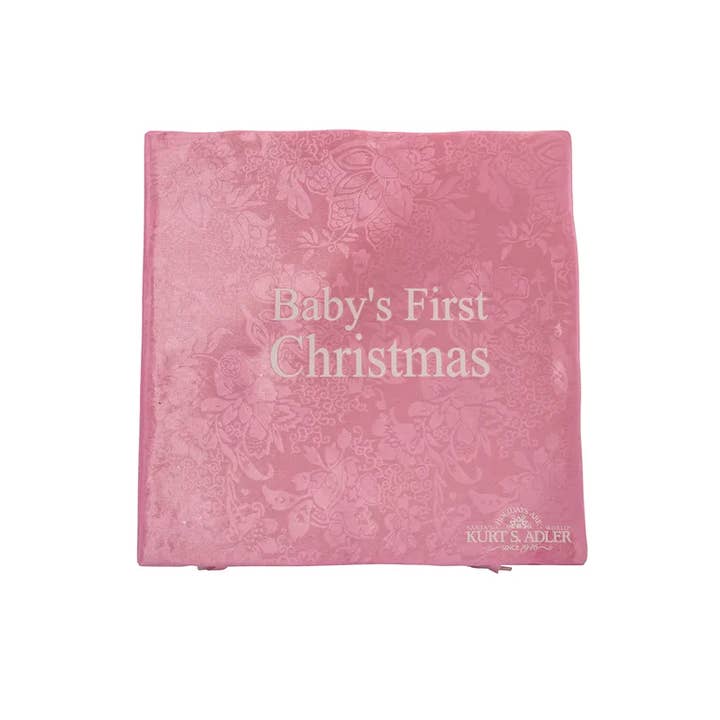 Kurt S. Adler, Inc. - Wholesale Ornament Set - NOBLE GEMS GLASS BABY GIRL ORNAMENT SET 4P2