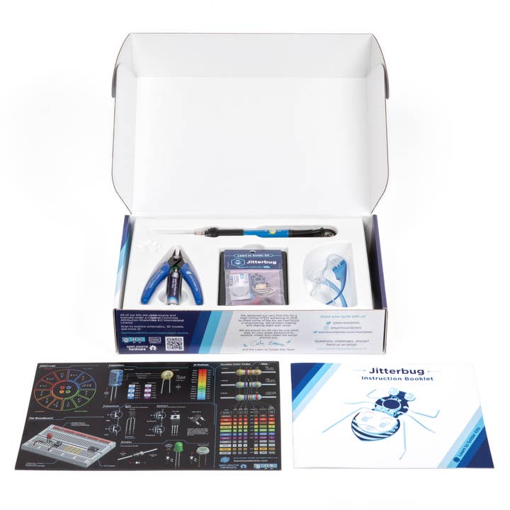 Learn to Solder Kits – wholesale DIY craft kit – Deluxe Learn to Solder Kit: Jitterbug