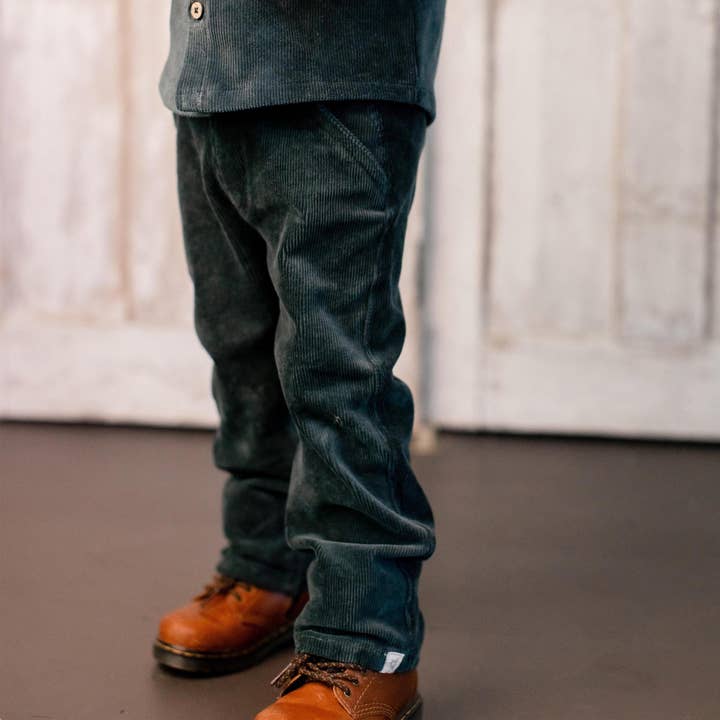 Burt's Bees Baby - Wholesale Top & Pant Set - Kids - Knit Corduroy Boy Shirt & Pants Set
3