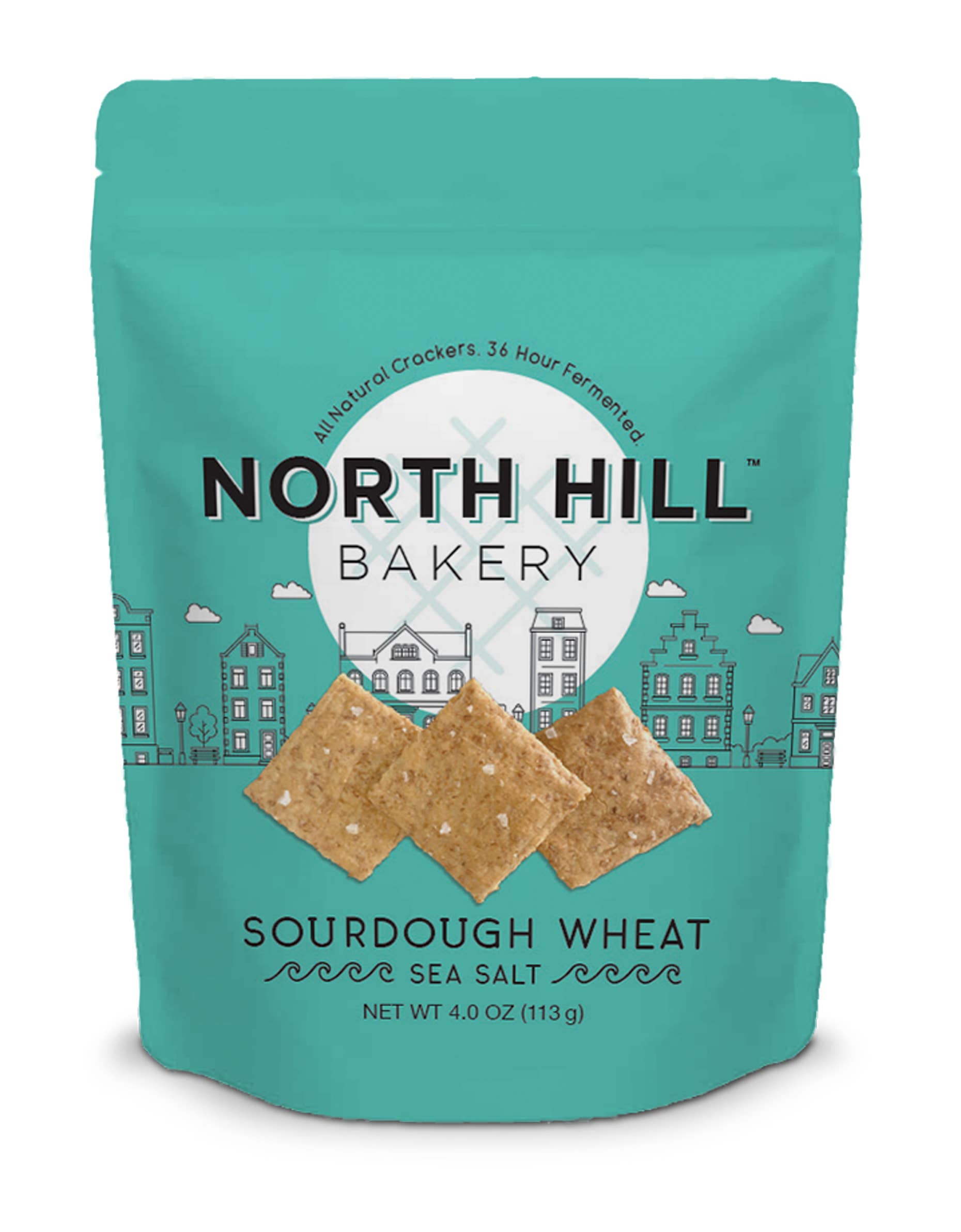 North Hill Bakery - Wholesale Crackers - Sea Salt Sourdough Crackers
