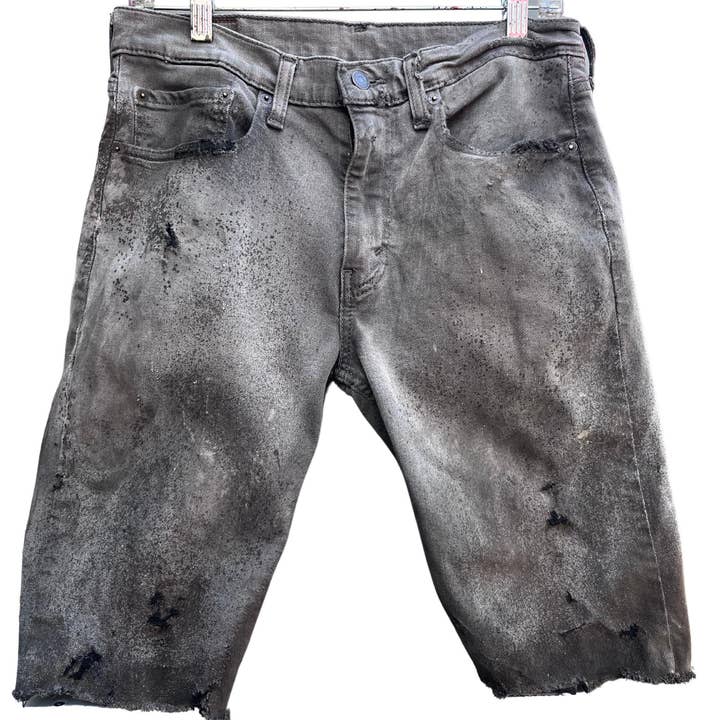 Distressed Grunge Denim Shorts for wholesale by TaylorMade Costume Design