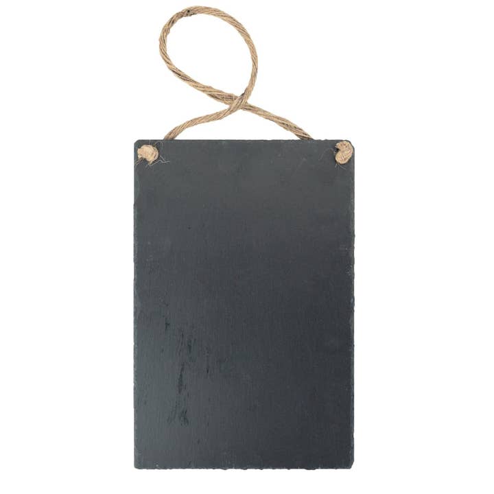 Rinkit Pty Ltd - Wholesale Chalkboard - Nicola Spring Slate Hanging Notice Chalk Board - 20 x 30cm - Grey4