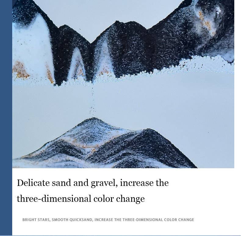 VIGOR – Engroshandel Skrivebordslampe – VIGOR 3D LED bordlampe med bevægelig sandmaleri og timeglasdesign21