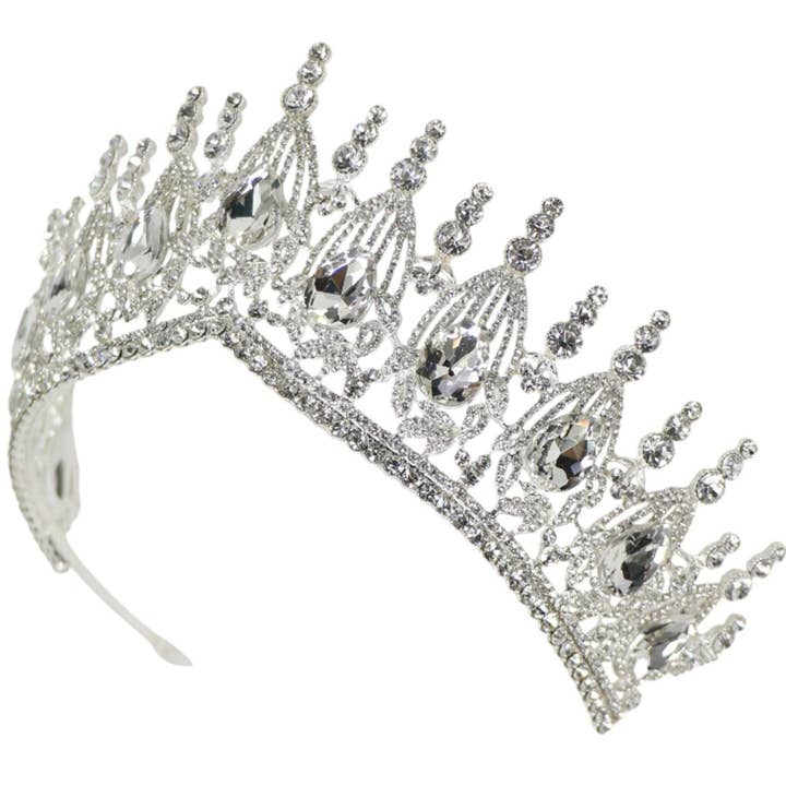 TAPA fashion - Wholesale Tiara - Women's - Crystal Tiara Crown HT0951. (1PC)5