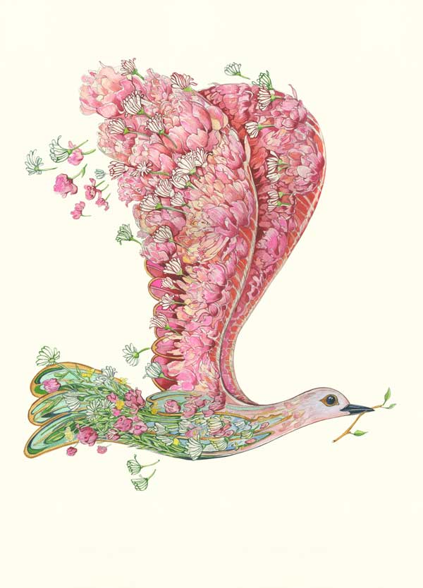 The DM Collection ( We cover US import Duties) - Vente Carte de vœux classique - Carte de vœux Dove of Peace1