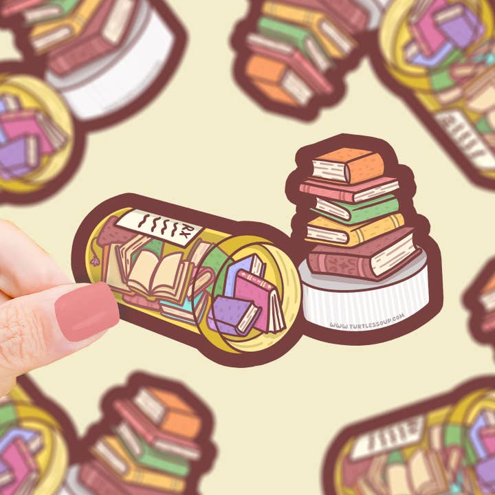 Turtle's Soup - Wholesale Sticker - Reading RX Prescription Vinyl Sticker