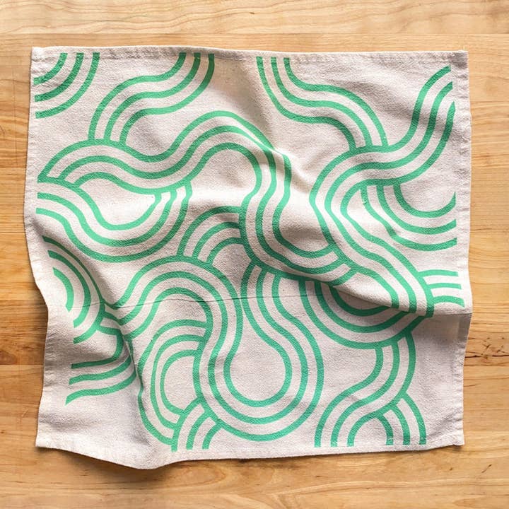 Bright Beige - Wholesale Dinner & Cloth Napkin - Hand Printed Natural Cotton Cloth Napkins