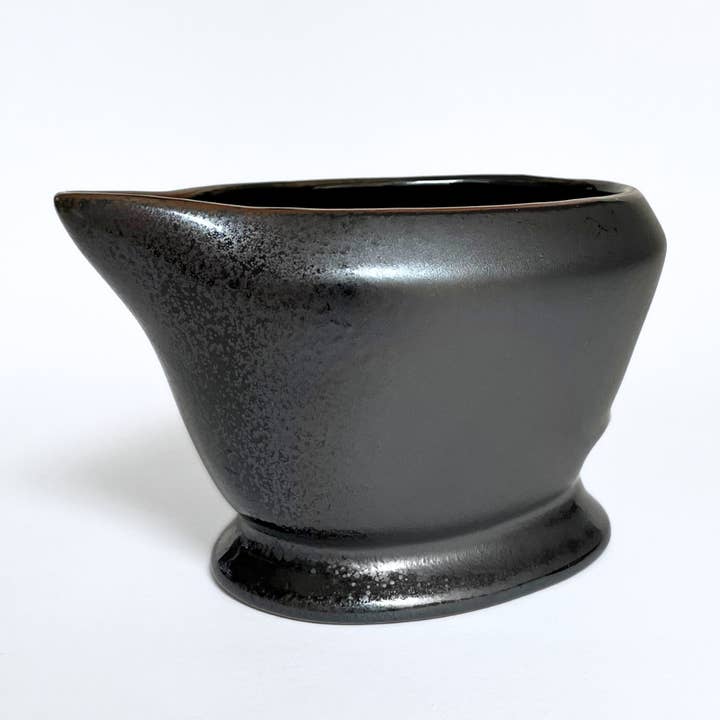 Sanko Inc - Wholesale Bowl - Matte Obsidian, One-Dimensional Matcha Whisking Bowl™4
