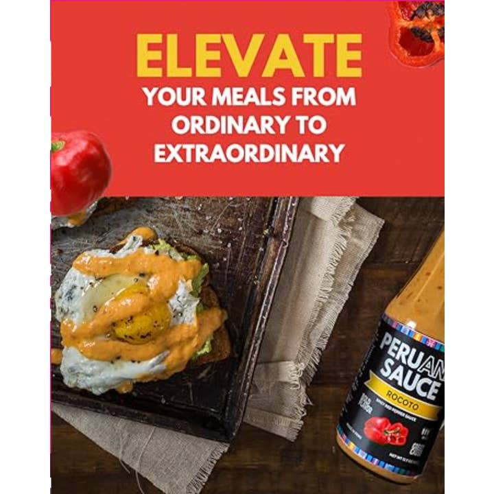 Peruana Foods - SPC - Vendita all'ingrosso Salse piccanti - Salsa Gourmet Piccante Aji Amarillo, 198g, Delicata, Senza Glutine, Keto13