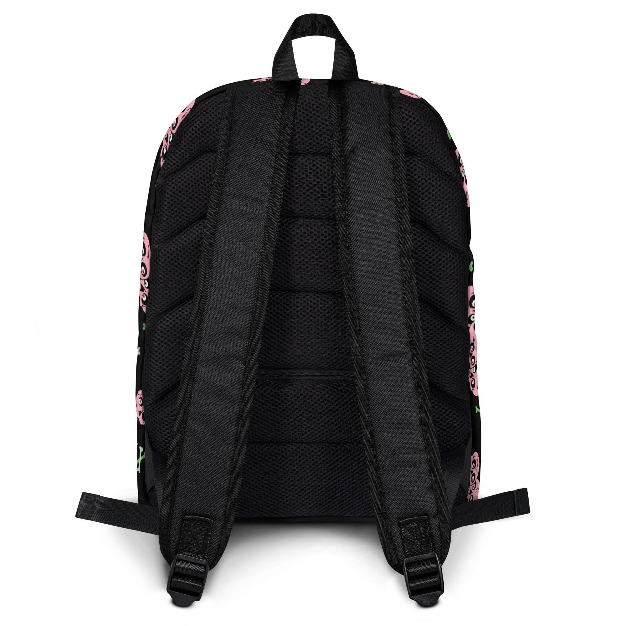 Plenilune - Wholesale Backpack – Women's - Pink Skulls Backpack3