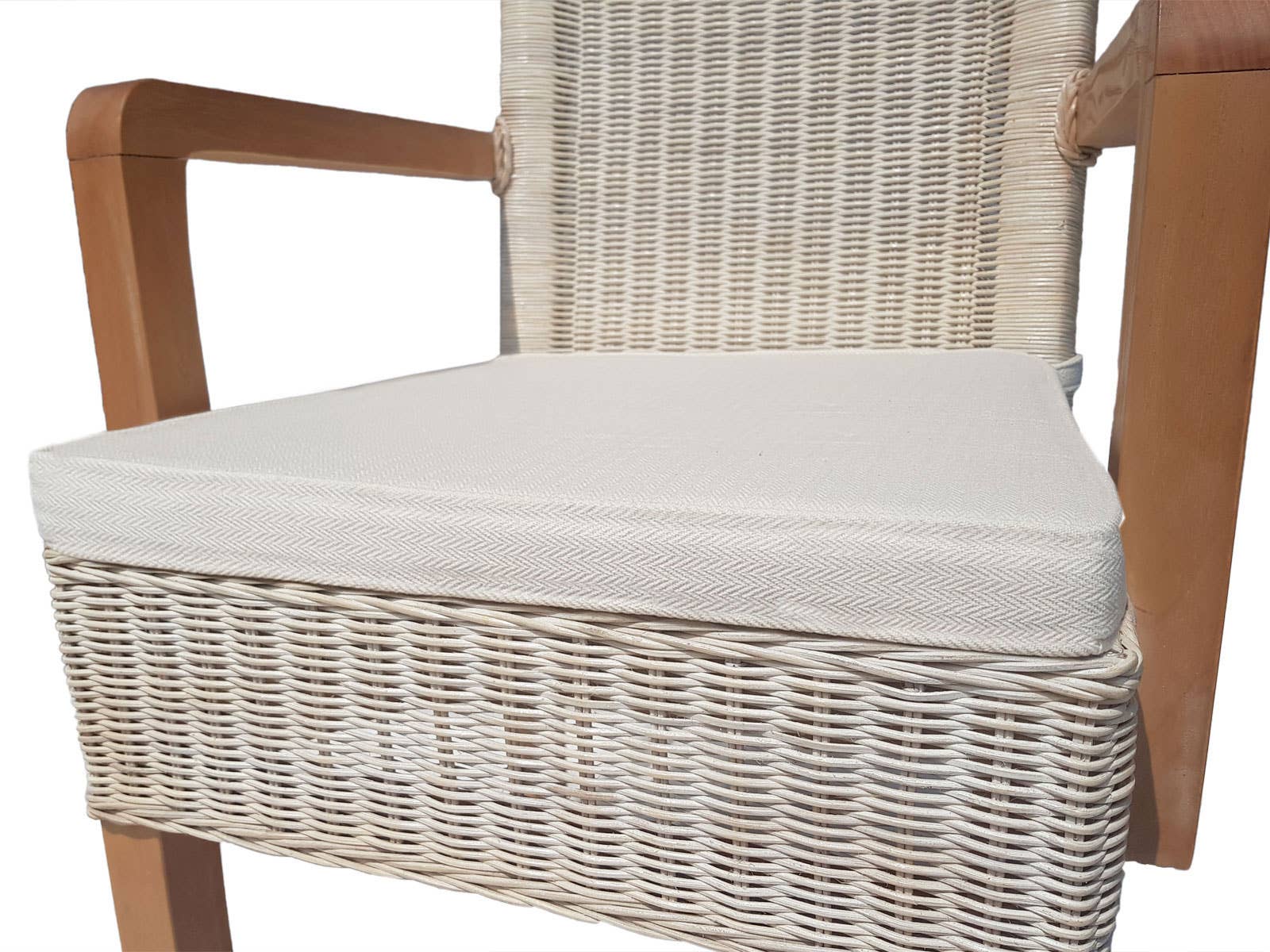 Voglrieder - Wholesale Chair - Dining Room Chairs Set with Armrests 4 Pieces Rattan Chairs Stu15