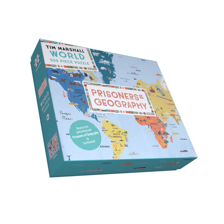 All Jigsaw Puzzles – wholesale Puzzle – Adult – Prisoners of Geography World Map 500 Piece Jigsaw Puzzle