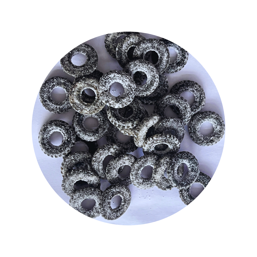 Wunderle GmbH - Wholesale Hard Candy - Christmas sweets - Christmas wreaths made of licorice2