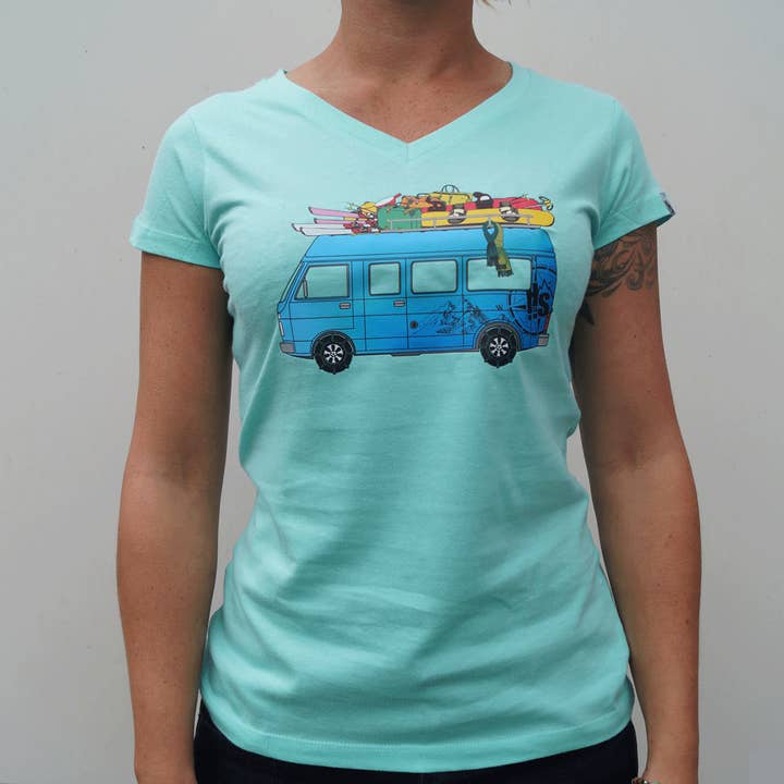 Women's tee-shirt - Van Hiver for wholesale by Hot Savoie 74