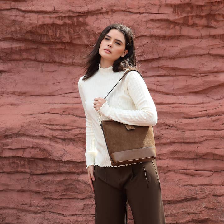 Sac à main zippé pour la vente par INES DELAURE