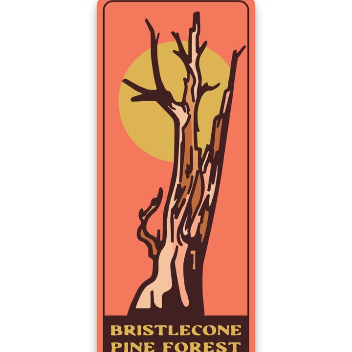 Ancient Bristlecone Pine Forest Sticker for wholesale by Wyld & Roam