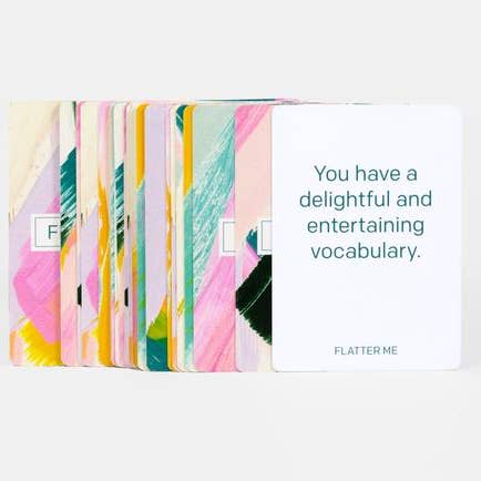 Pink Tiger Games - Wholesale Card Game - Flatter Me: A Compliment Battle Card Game7