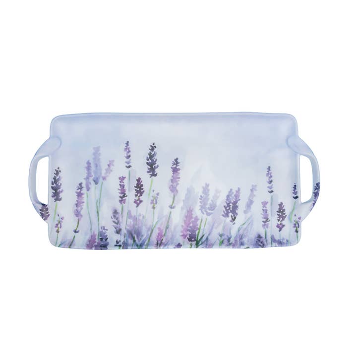 Vassoio in melamina lungo 18" Lavanda Mangiacotti per la vendita all'ingrosso da parte di Boston International