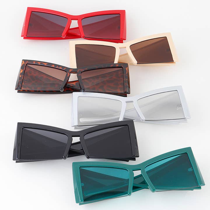 MIX Sharp Triangular Sunglasses for wholesale on Faire