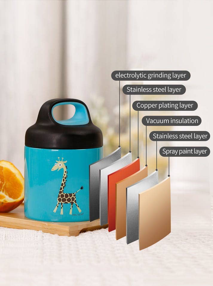 Carl Oscar – Großhandel Lunchbox/-tasche – Kinder – TEMP LunchJar für Kinder 0,3 L – Türkis1