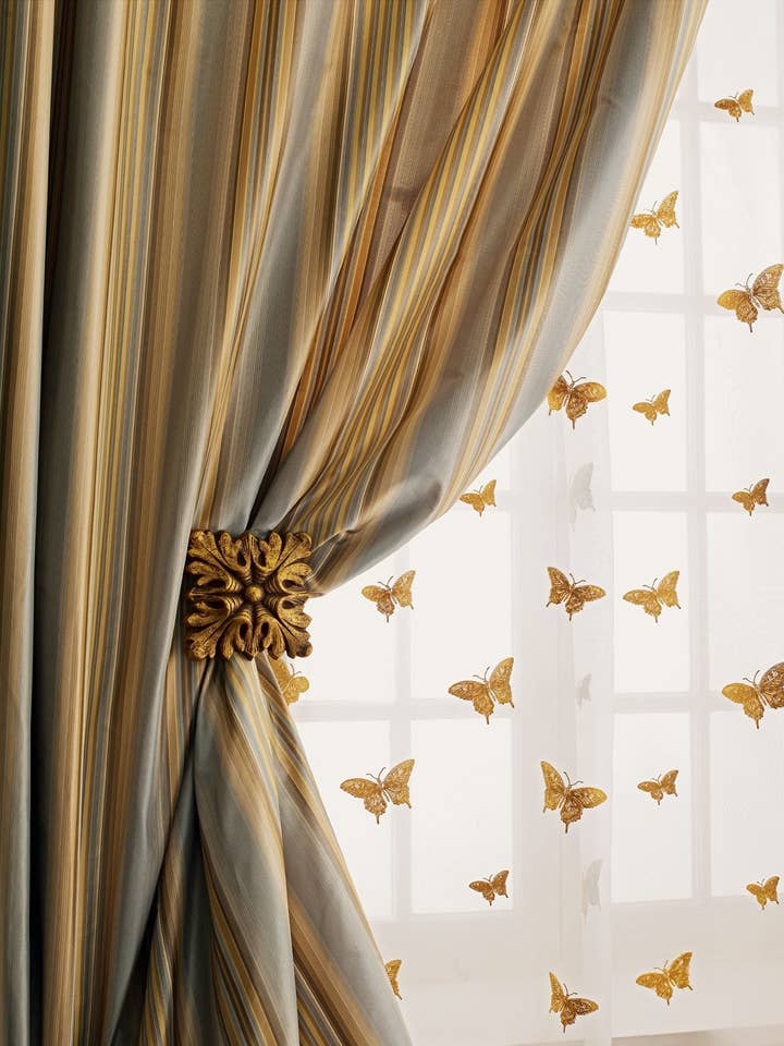 Vlinderbladen/96 voor wholesale door Home Silk