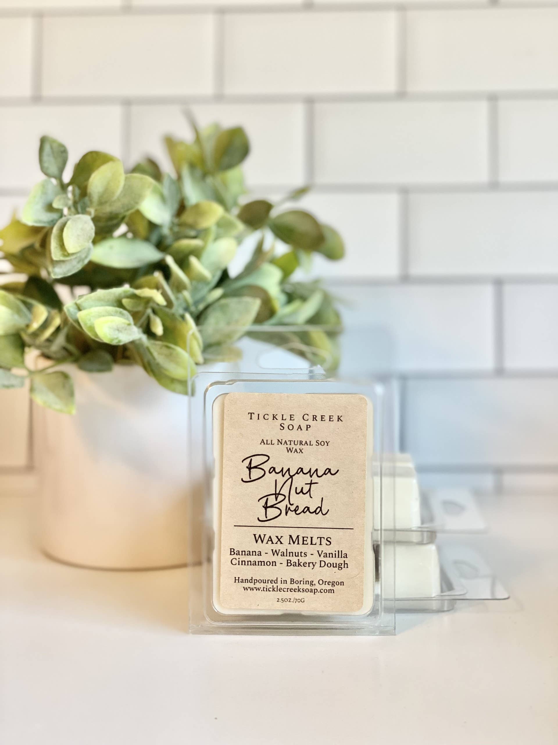 Tickle Creek Soap – Großhandel Schmelzwachs – Bananenuss Brot Sojawachs Schmelze0