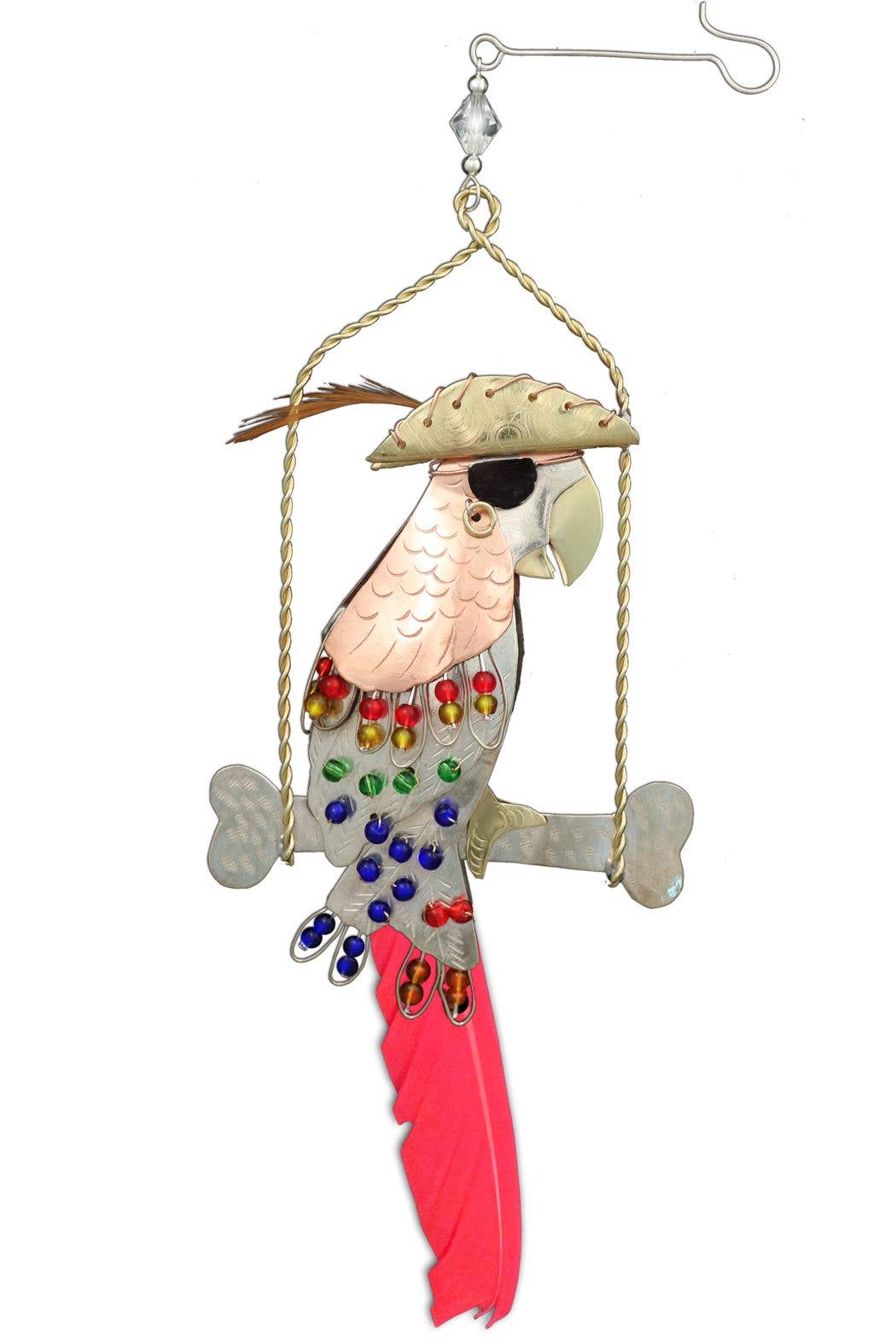 Pilgrim Imports - Wholesale Ornament - Pirate Parrot Ornament