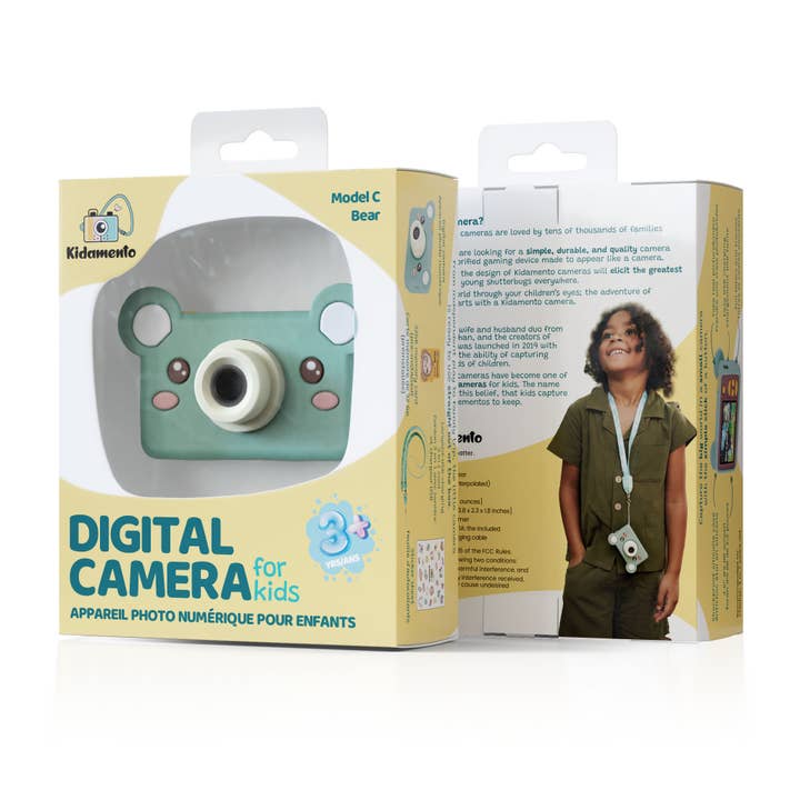 Kidamento – Großhandel Elektronisches Spielzeug – Kind & Baby – Mikayo der Bär — Digitalkamera für Kinder — Modell C