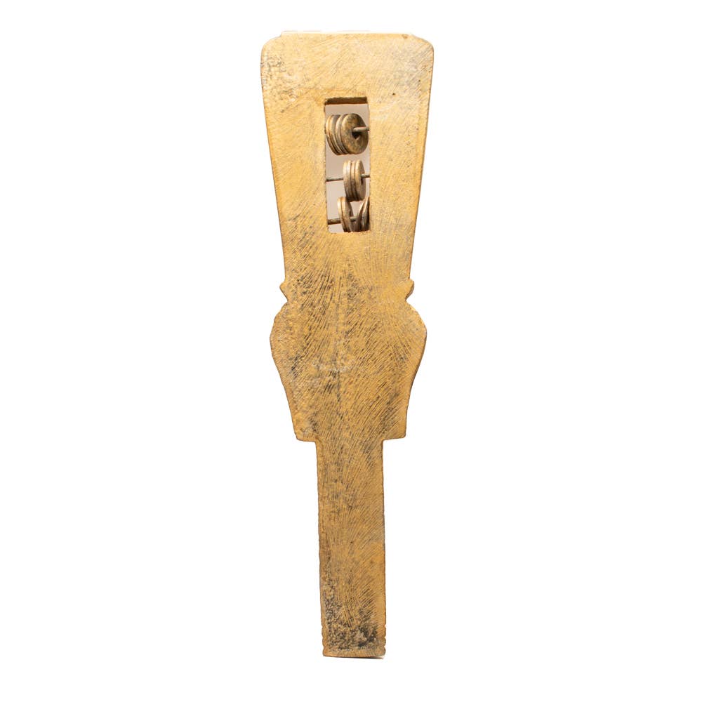 Discoveries, Inc. - Wholesale Decorative Tabletop Object - Hathor Sistrum - 10.75" - Egyptian Goddess4