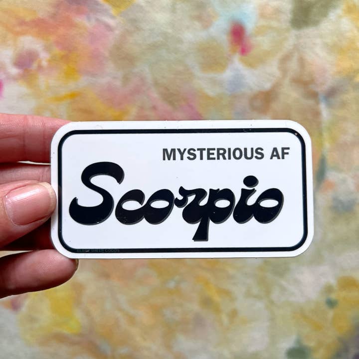 Black Sheep Goods - Wholesale Sticker - Zodiac Sign Sticker - AF Retro Patch8