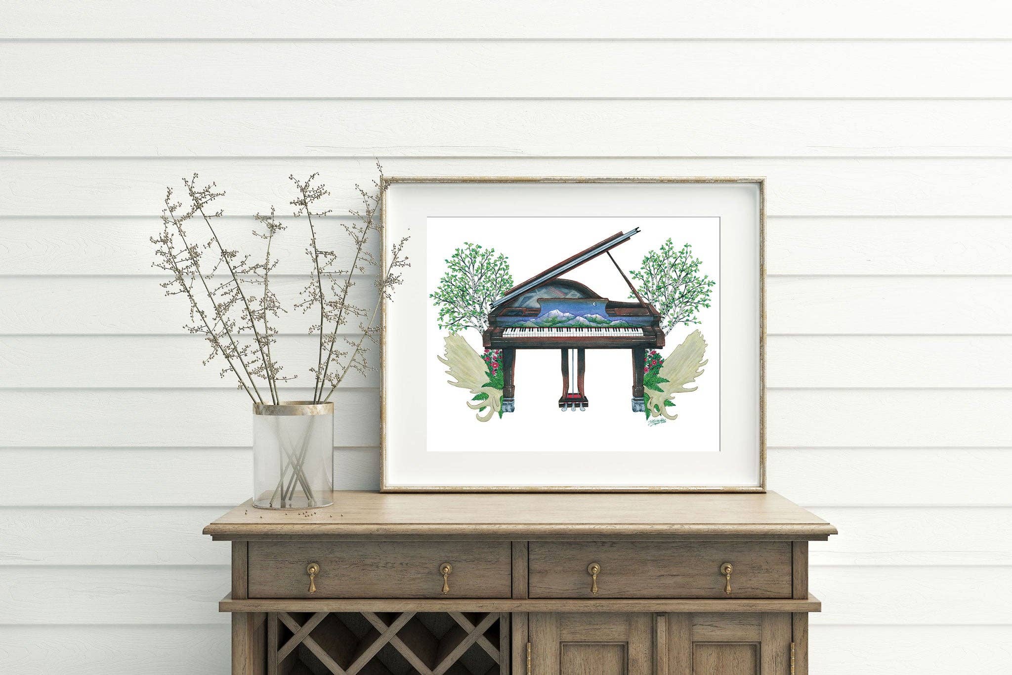 FJ Creations - Wholesale Art Print - Song of Twilight Aspen - Fine Art Print3