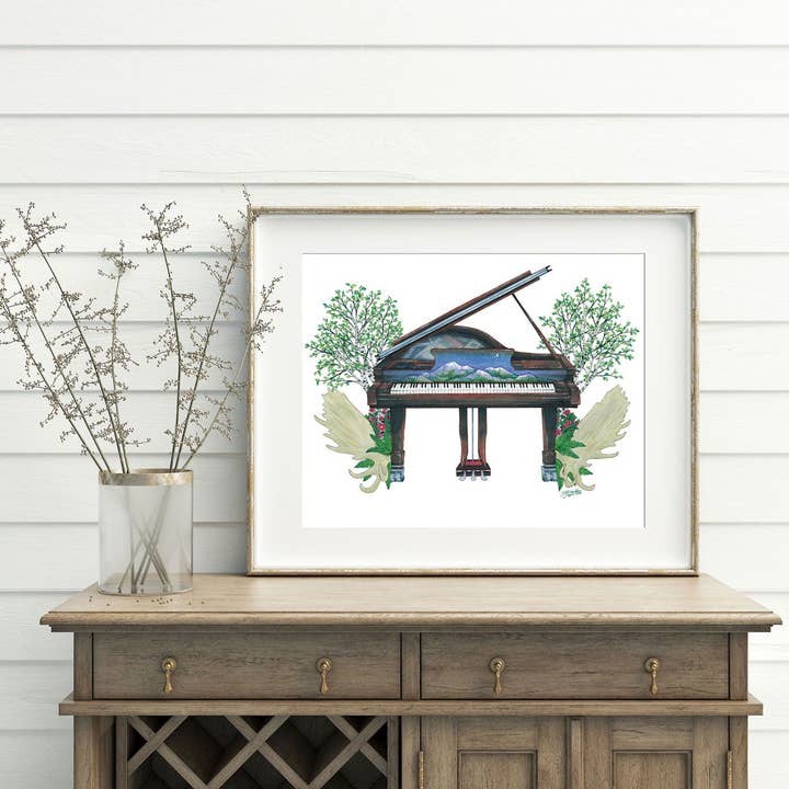 FJ Creations – wholesale Art print – Song of Twilight Aspen - Fine Art Print3