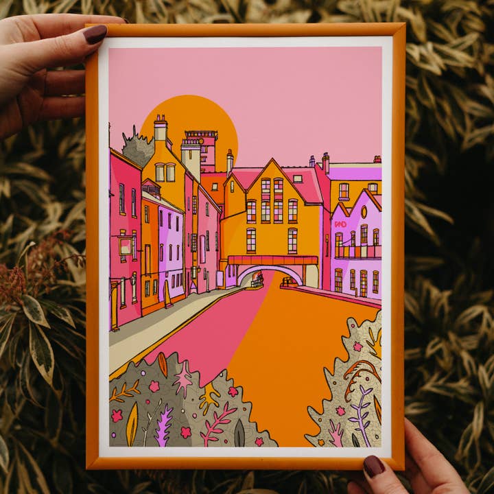 Freya Niamh Design - Wholesale Art Print - Birmingham Art Print, Travel-Themed Art