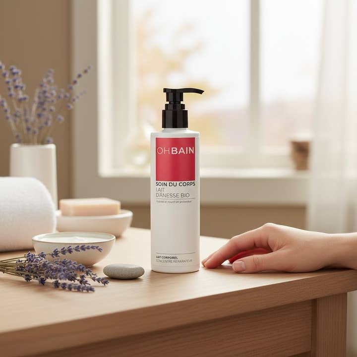 OHbain ! - Vente Crème/lotion pour le corps - Soin du corps au lait d’Ânesse bio4