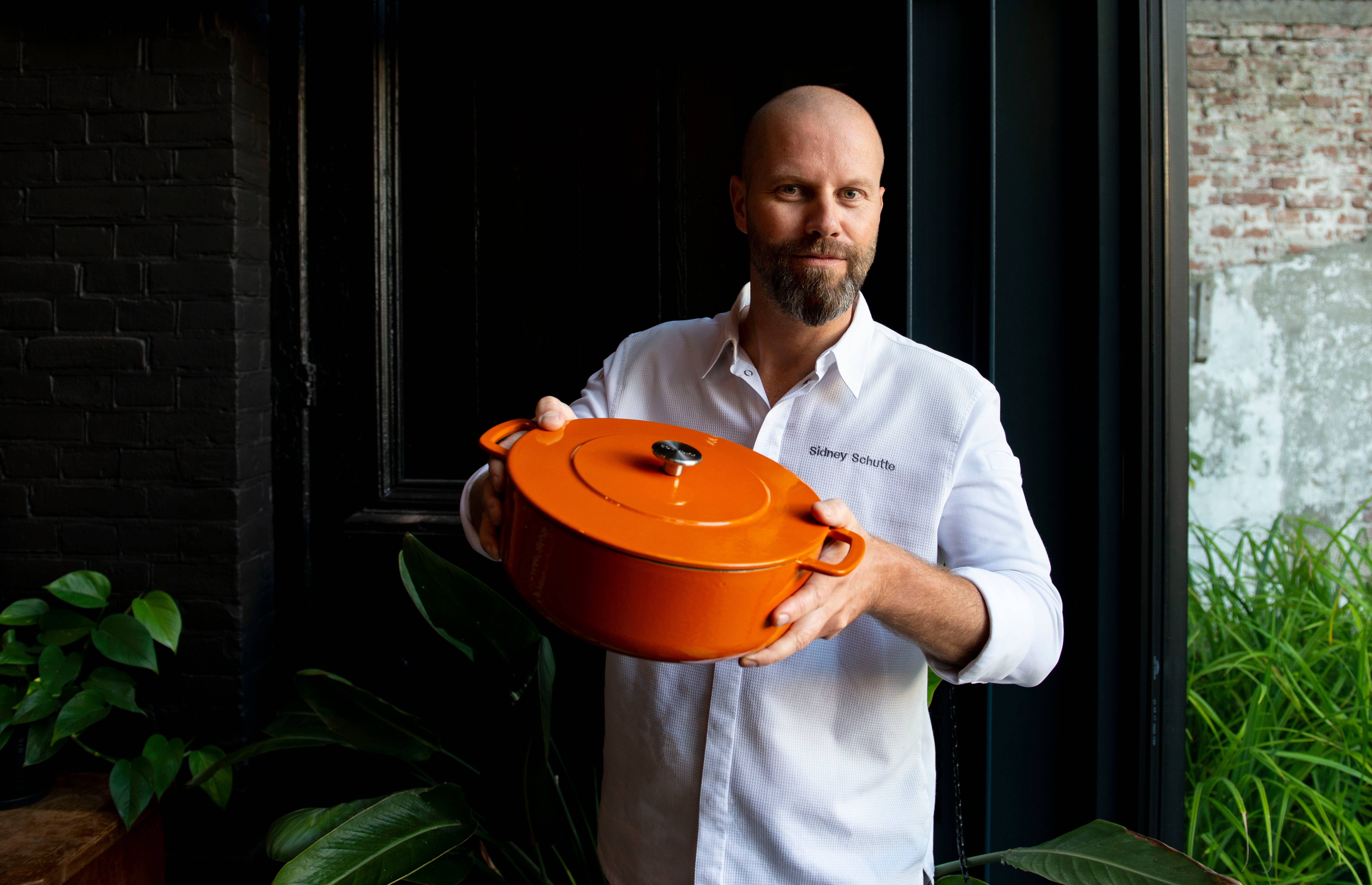 Combekk - Vente Marmites - Combekk Sous-Chef Cocotte en fonte orange 24 cm5