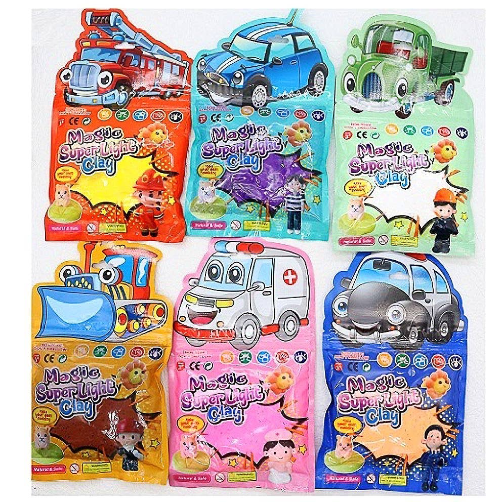 Diacly - Wholesale Putty/Slime - Kids - 12pk Magic Super Light Clay Toy1