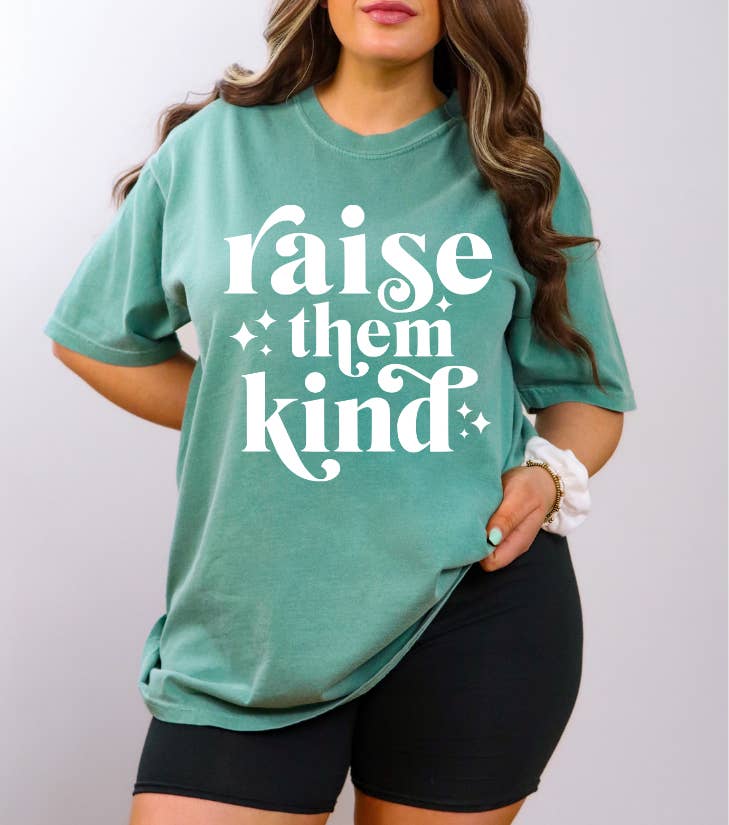 Aluminum Petunias - Wholesale T-Shirt (Graphic) - Women's - Raise Them Kind, Comfort Colors, Graphic Tee