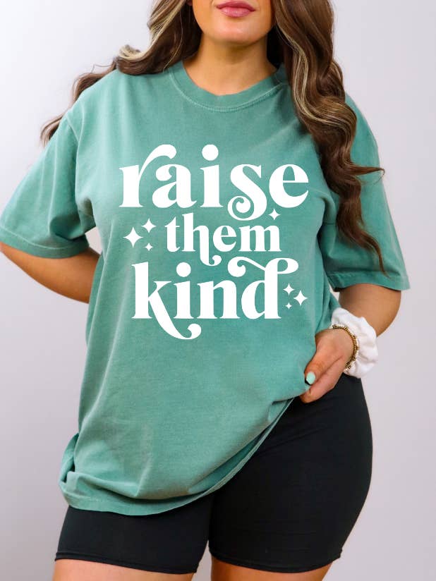Aluminum Petunias - Wholesale T-Shirt (Graphic) - Women's - Raise Them Kind, Comfort Colors, Graphic Tee0