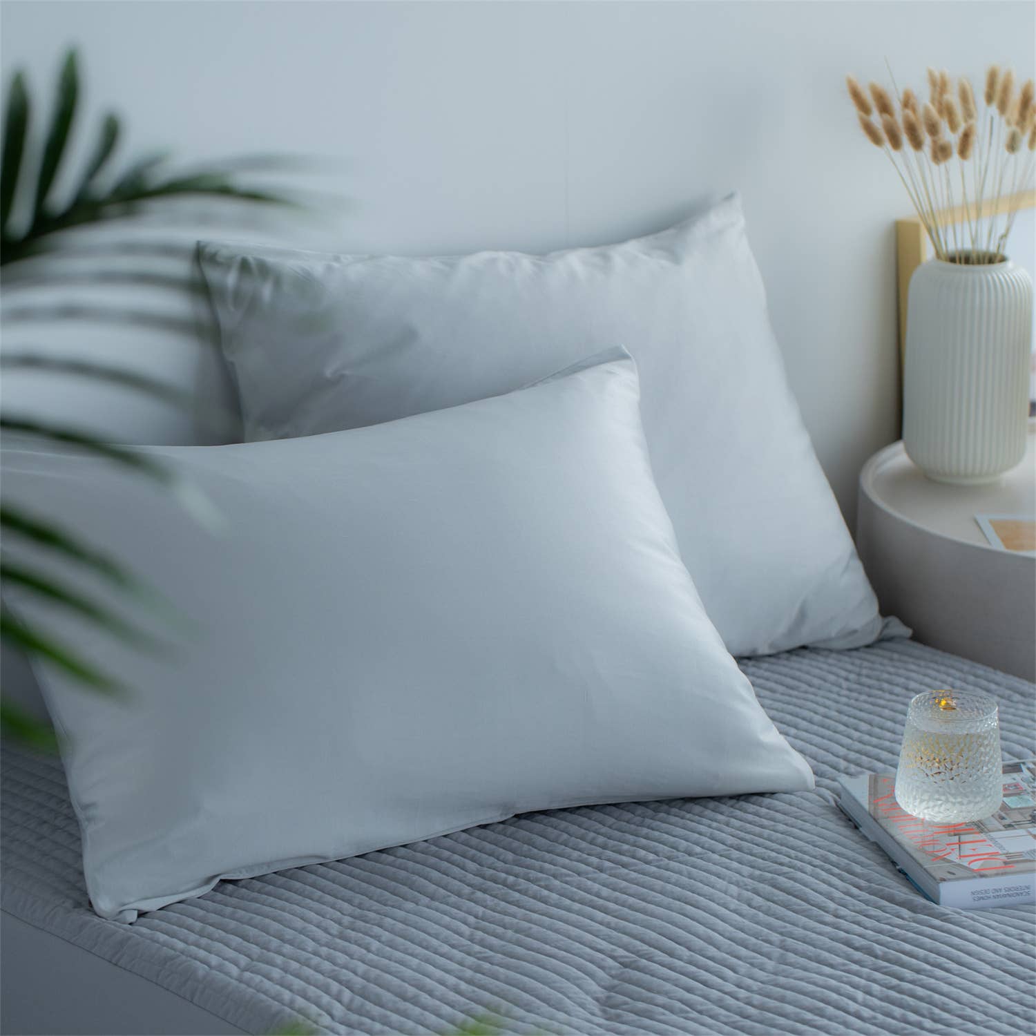 Kasentex - Wholesale Bedding Pillowcase/Sham - Soft Pillowcases - Set of 2 - Zipper Cool Touch5